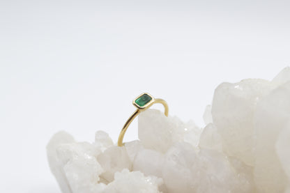 Dainty Bezel Ring