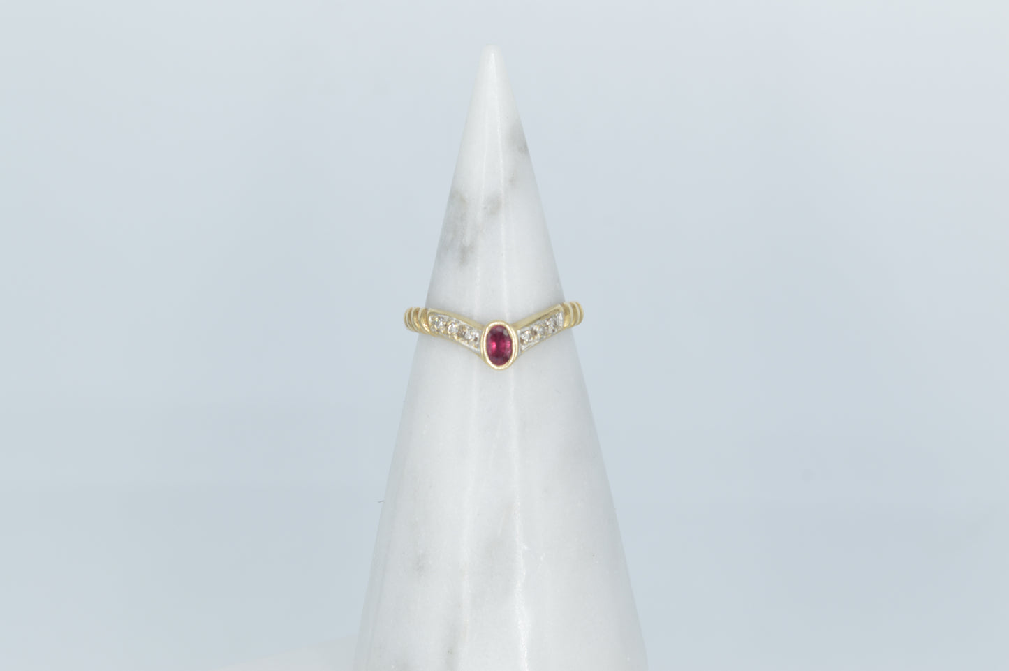 Ruby Sailor Ring, 14k