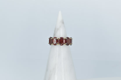 5 Garnet Ring