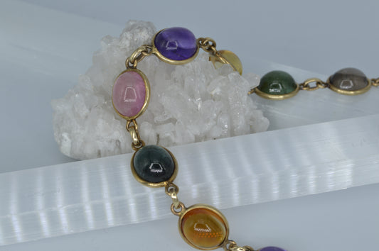 Rainbow Stone Bracelet