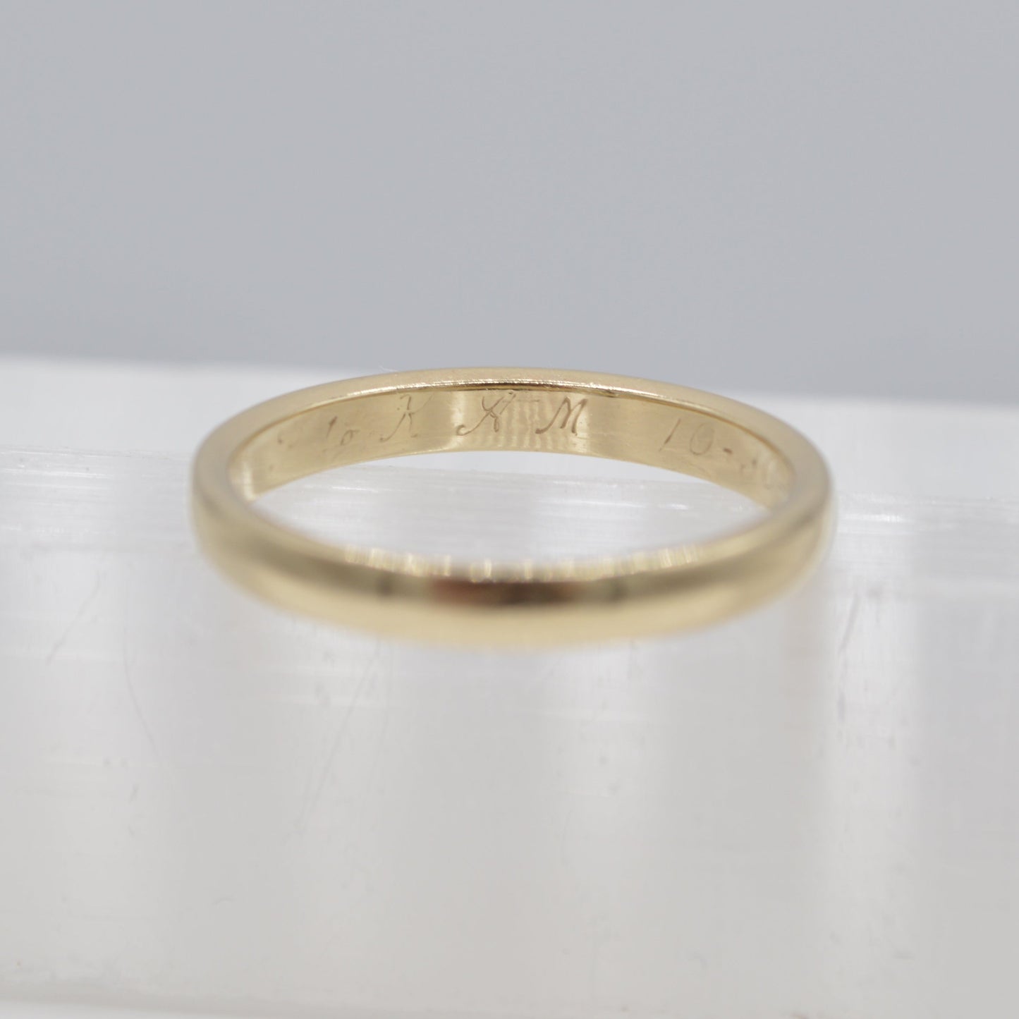 14K Wedding Band