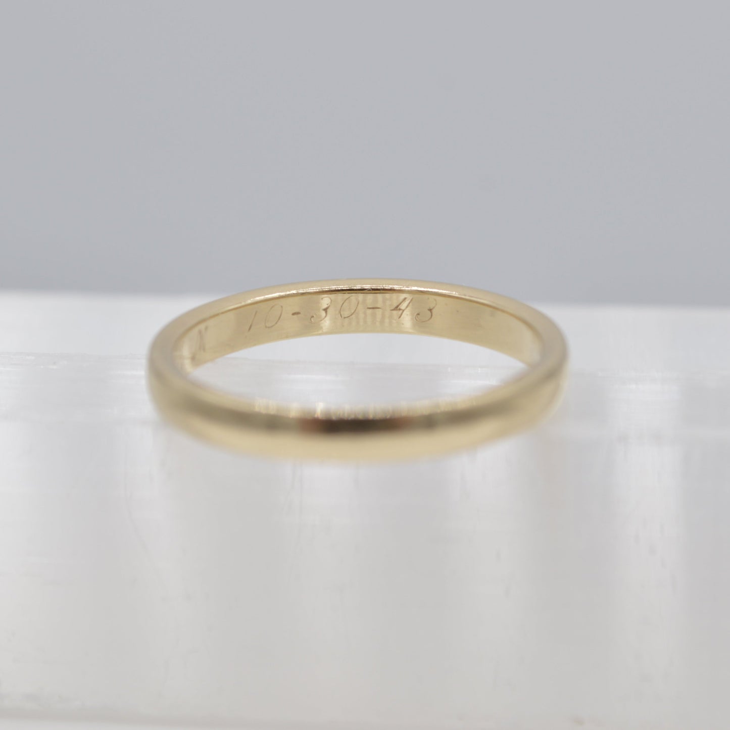 14K Wedding Band