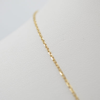 Classic 18k Chain, 15"