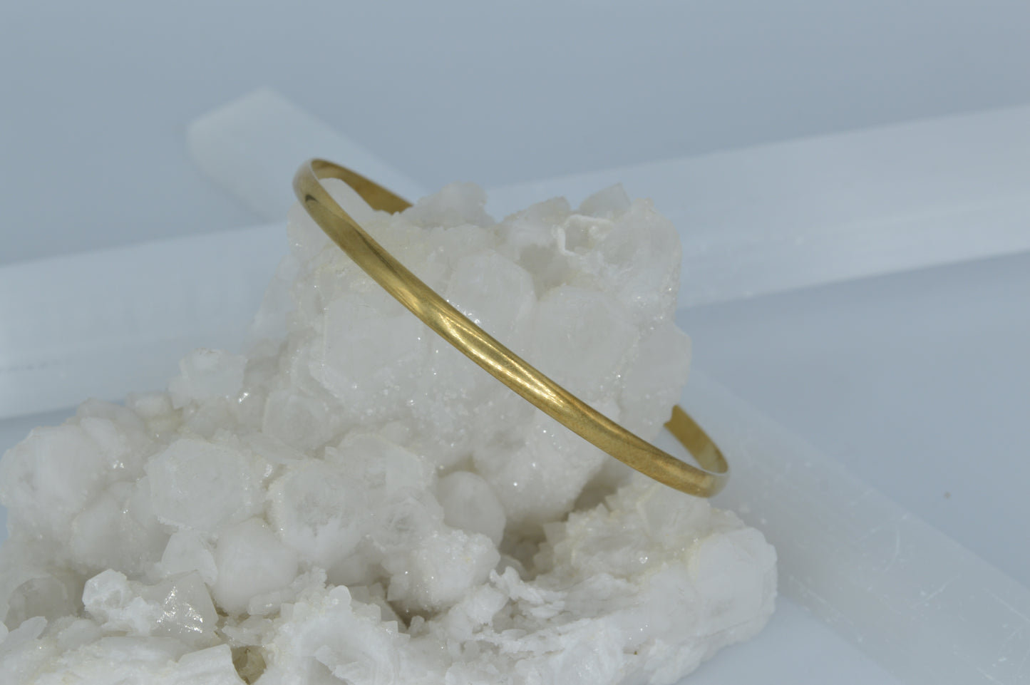 Classic Half-Round Bangle