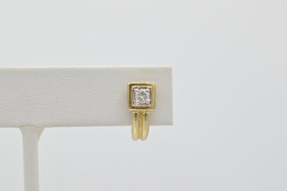 Diamond Buckle Studs