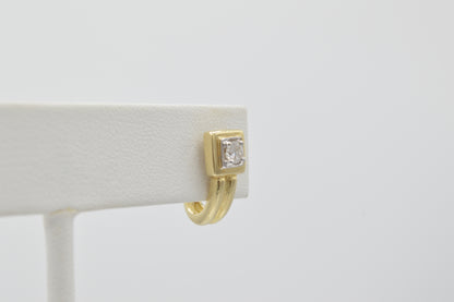 Diamond Buckle Studs