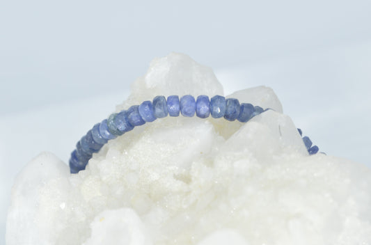 Sapphire Beaded Bracelet
