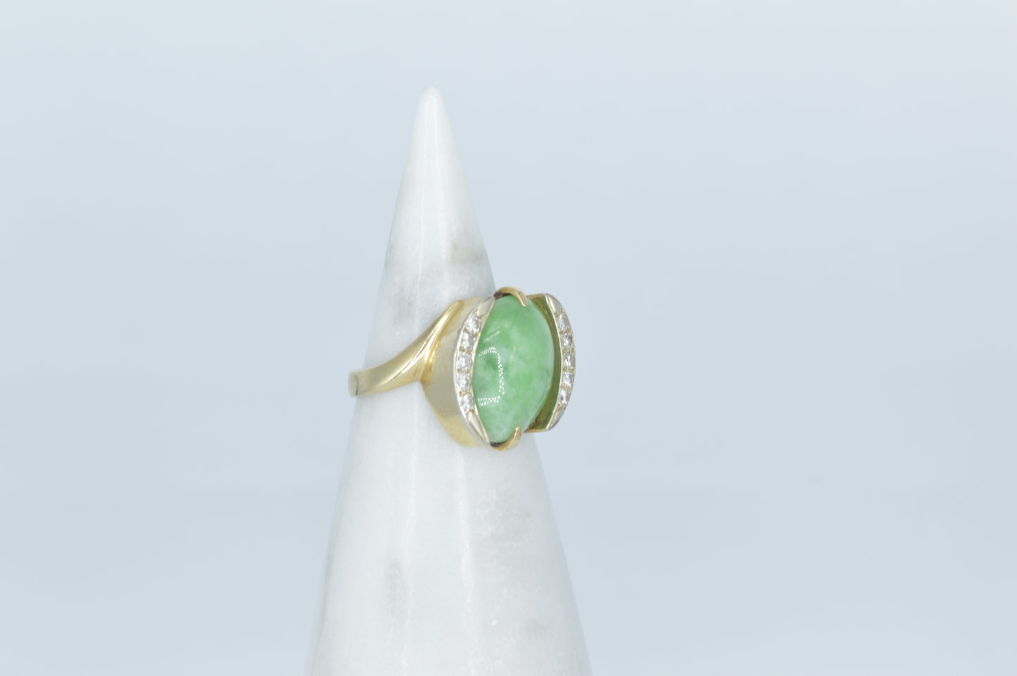 Embraced Jade Ring