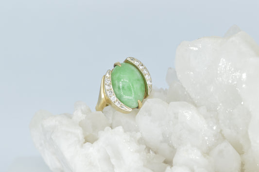 Embraced Jade Ring