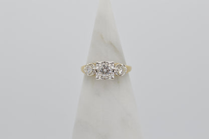 Two-Tone Diamond Ring