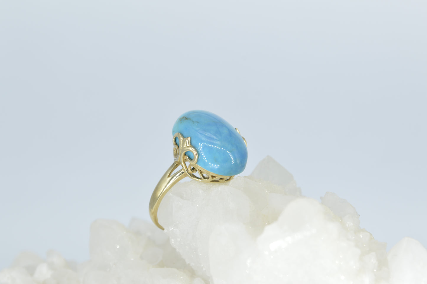 Turquoise Egg Ring