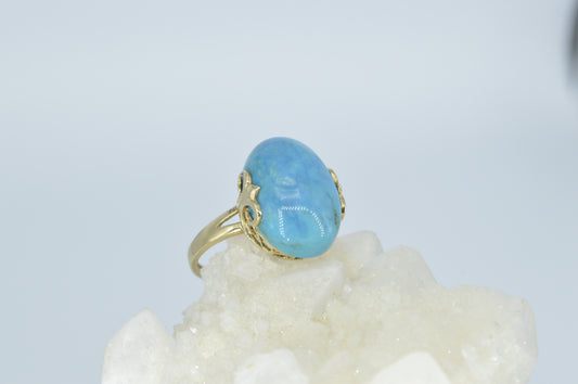 Oval Turquoise Ring