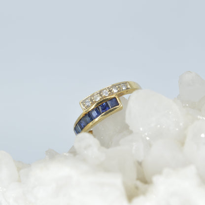 Sapphire & Diamond Wrap