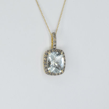 Green Amethyst Necklace