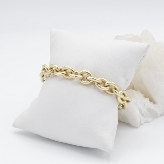 Solid Link Bracelet