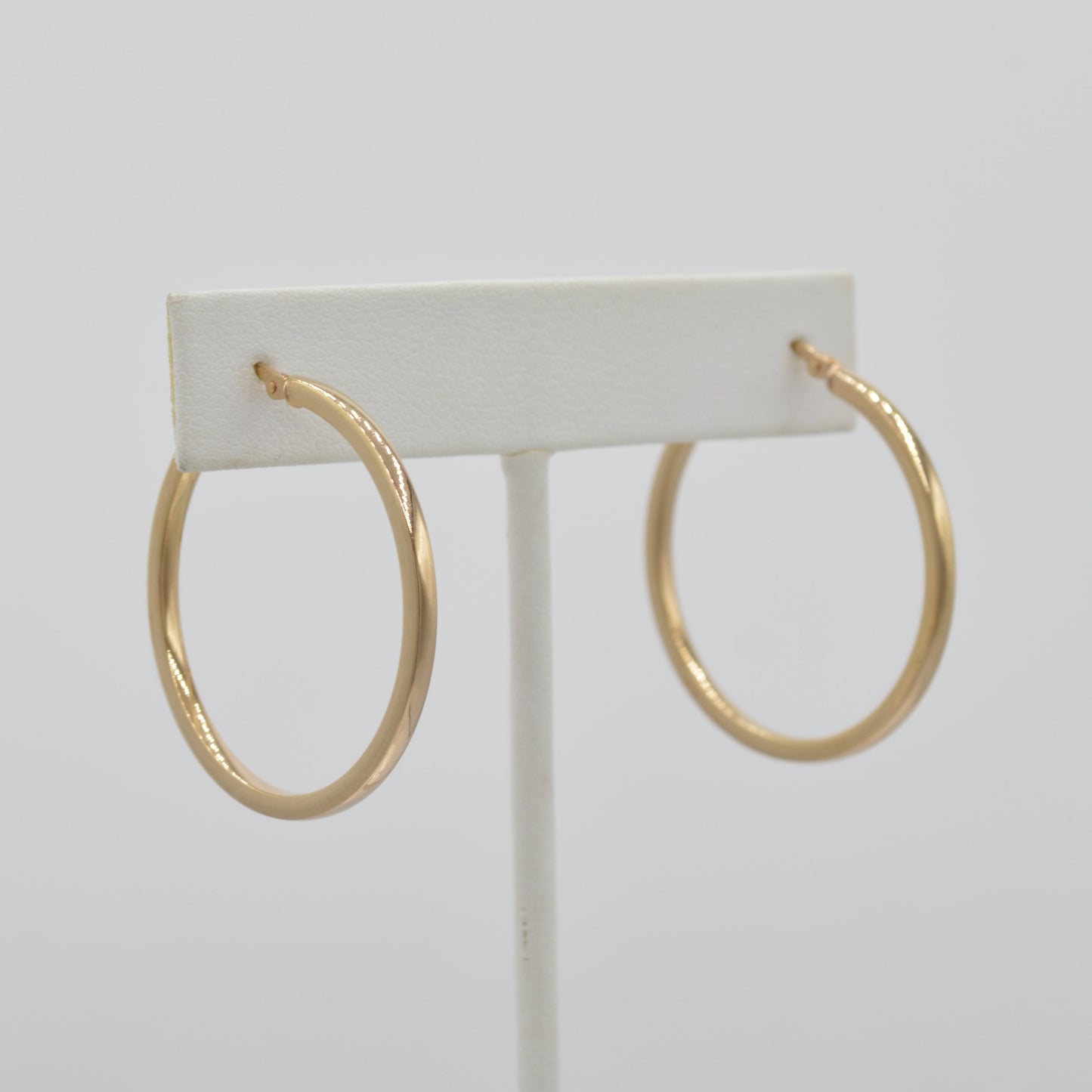 Rose Gold Hoops