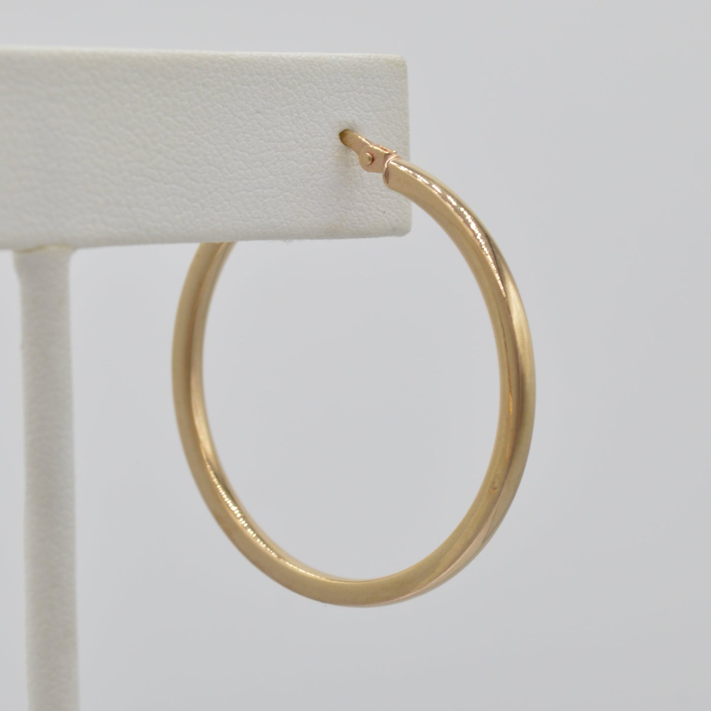 Rose Gold Hoops