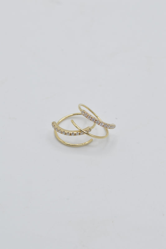 Double-Hoop Threader, 14k