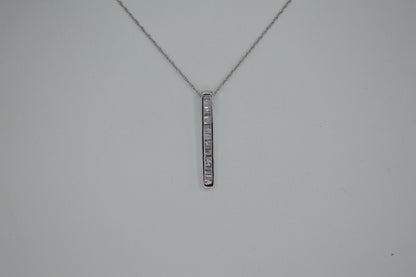 White Gold & Diamond Necklace