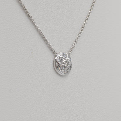 Diamond Flower Necklace