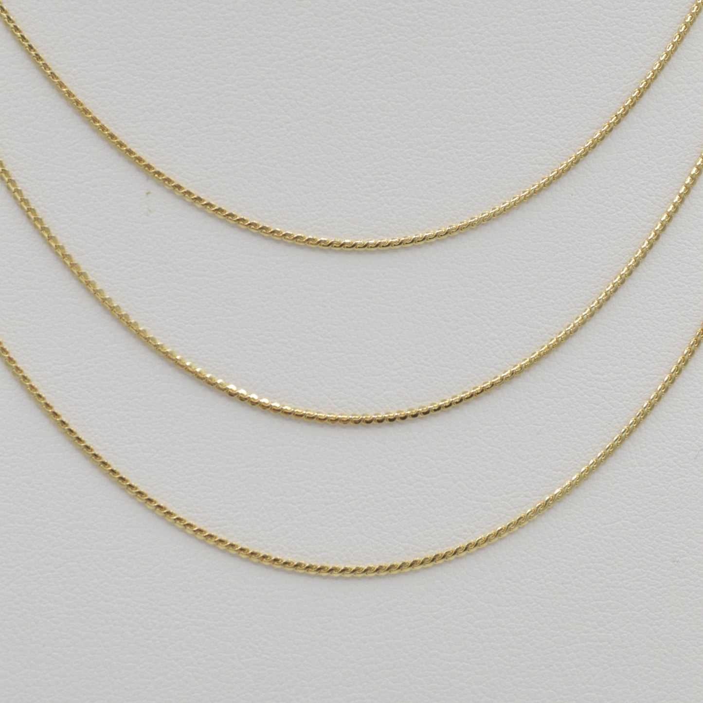 Three-Layered Chain, 14k