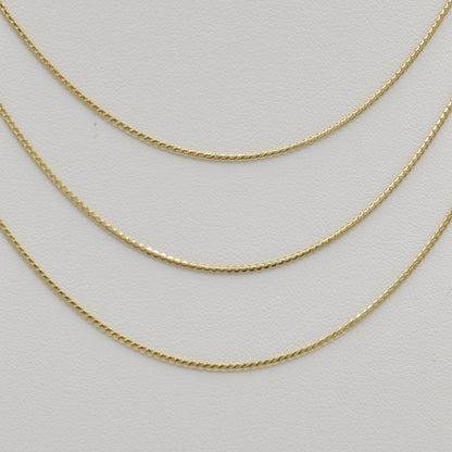 Three-Layered Chain, 14k