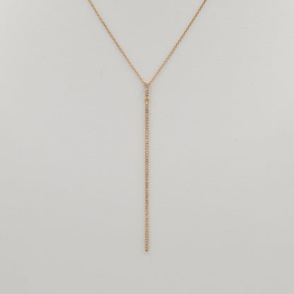 Rose-Gold Diamond Necklace, 18k