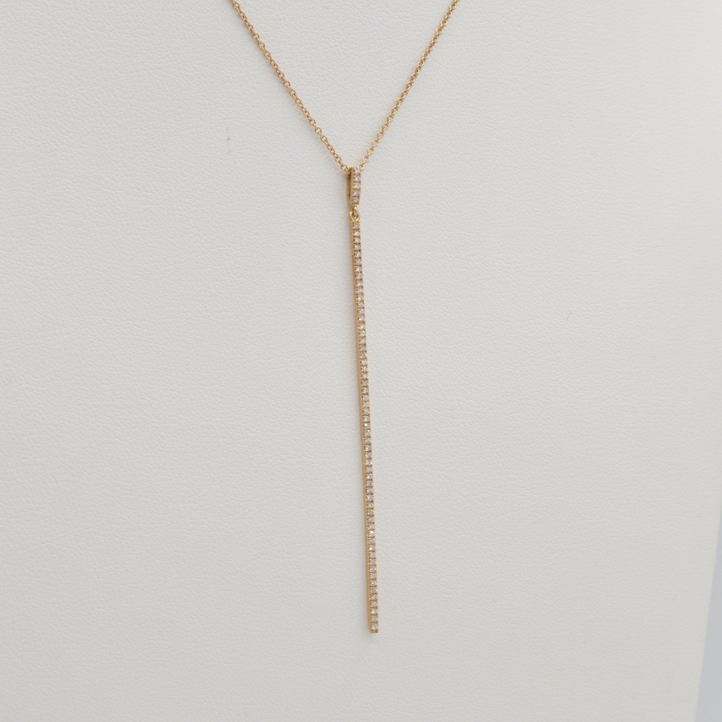 Rose-Gold Diamond Necklace, 18k