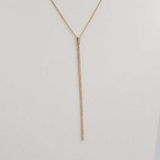 Rose-Gold Diamond Necklace, 18k