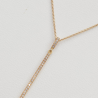 Rose-Gold Diamond Necklace, 18k