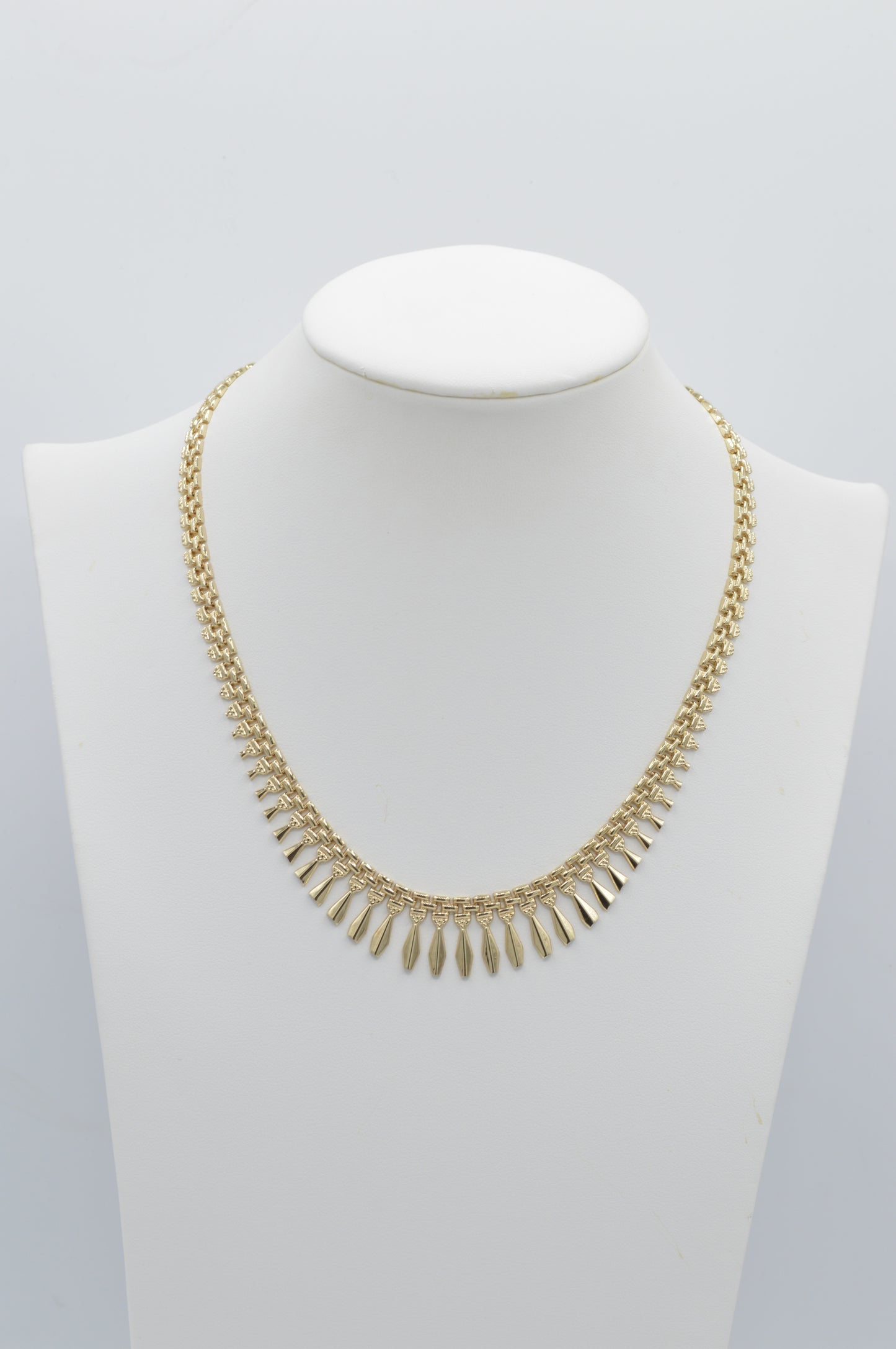 Cleopatra Necklace, 14k