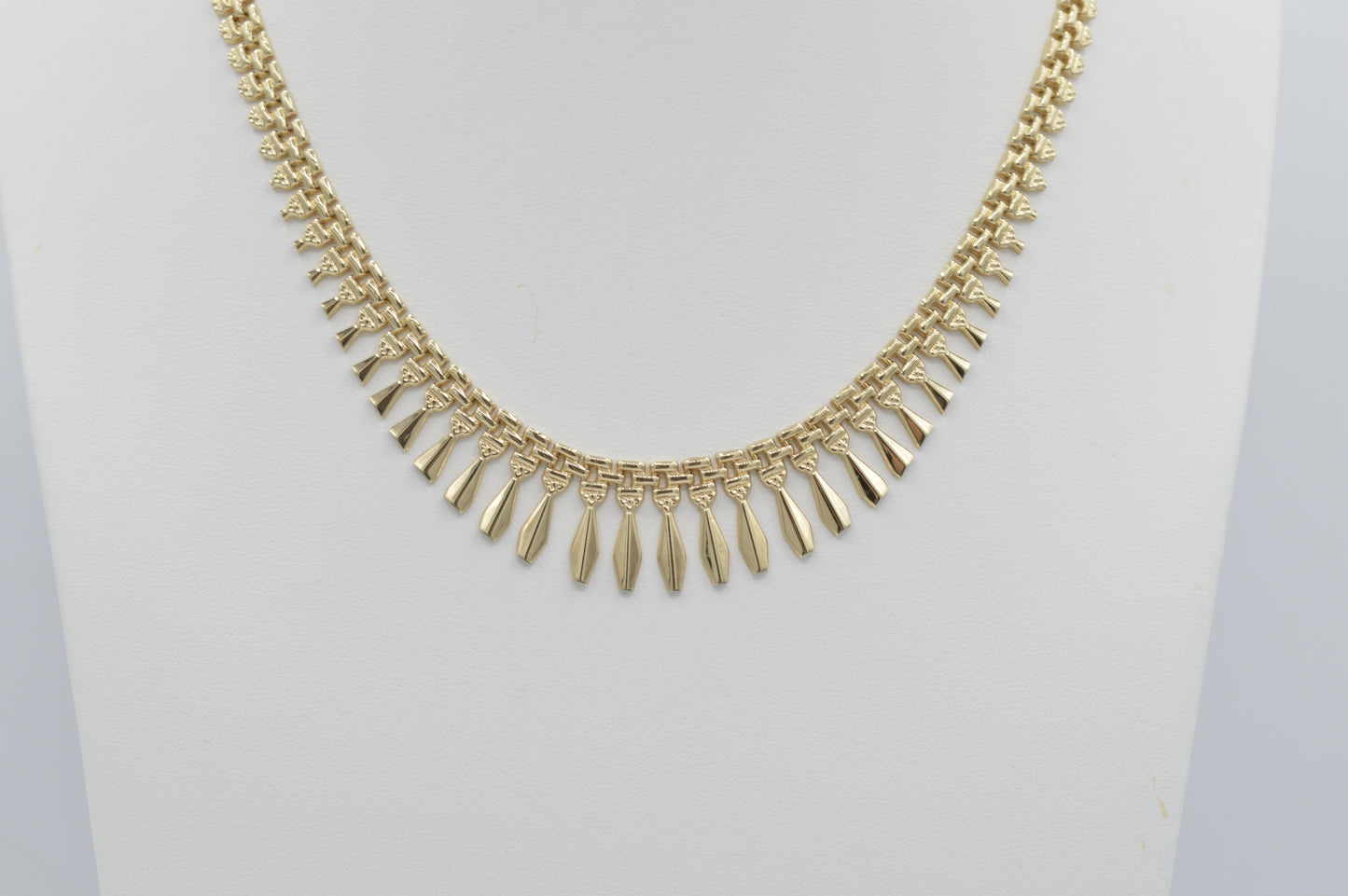 Cleopatra Necklace, 14k