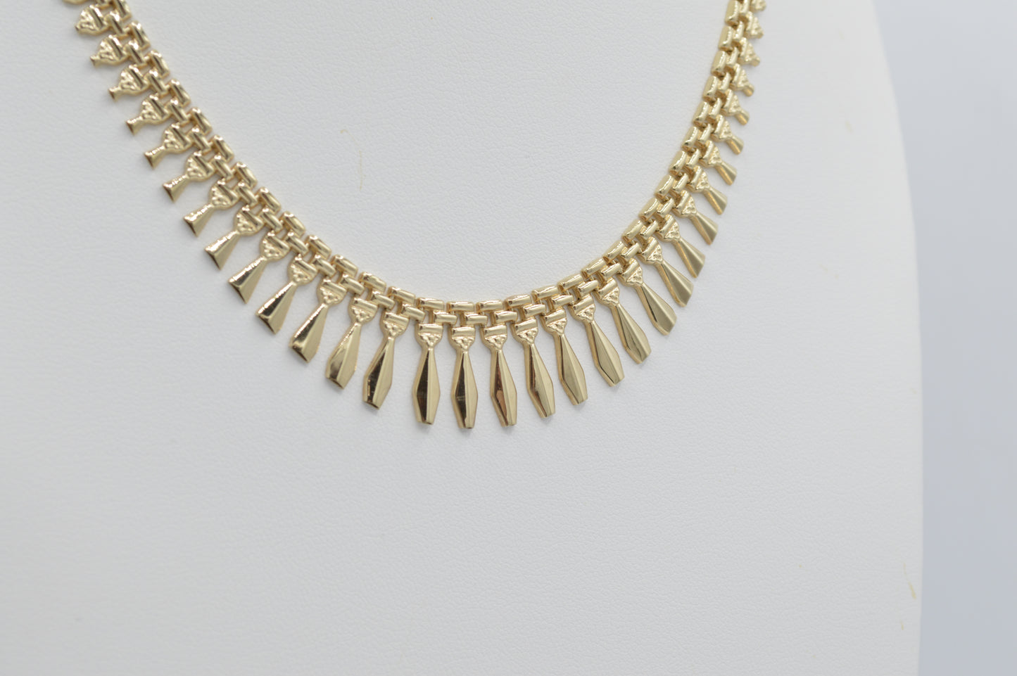 Cleopatra Necklace, 14k