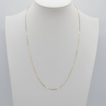 Dainty Paperclip Chain, 22"