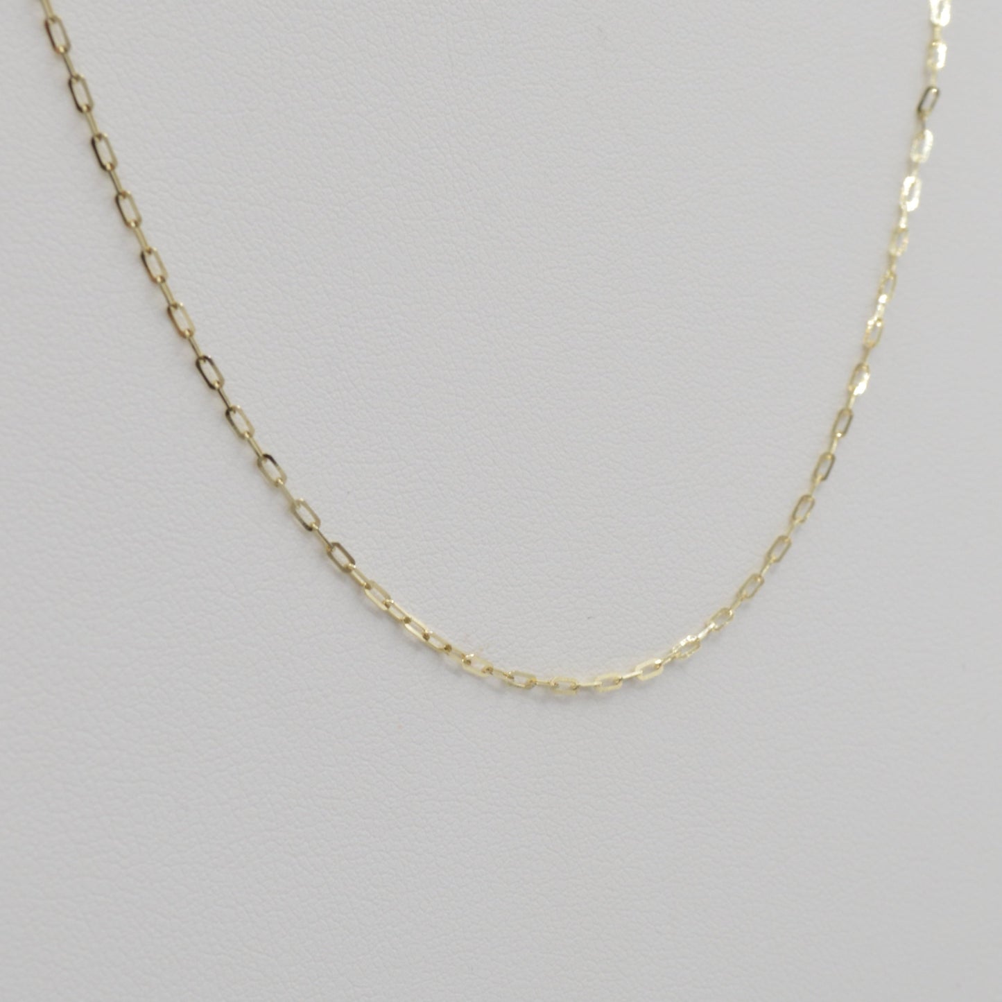 Dainty Paperclip Chain, 22"