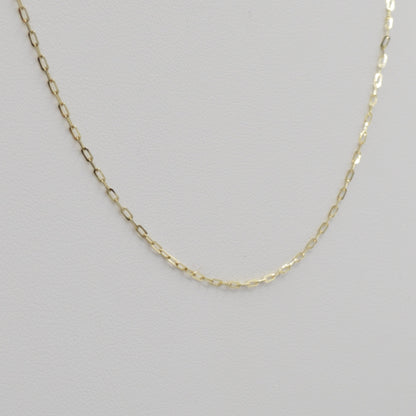 Dainty Paperclip Chain, 22"