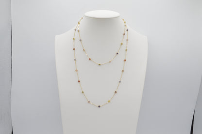 Dainty Rainbow  Stacker, 18k