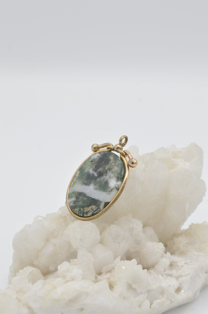 Moss Agate, Vintage GF