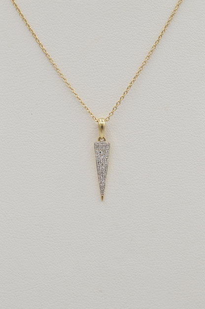 Pavé Dagger, 14k