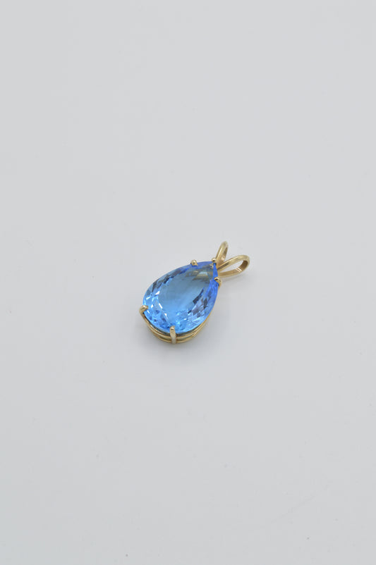 Topaz Chunk, 14k