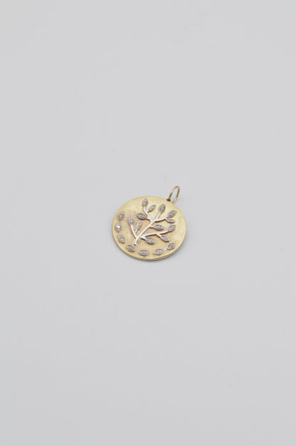 Tree of Life Charm, 14k