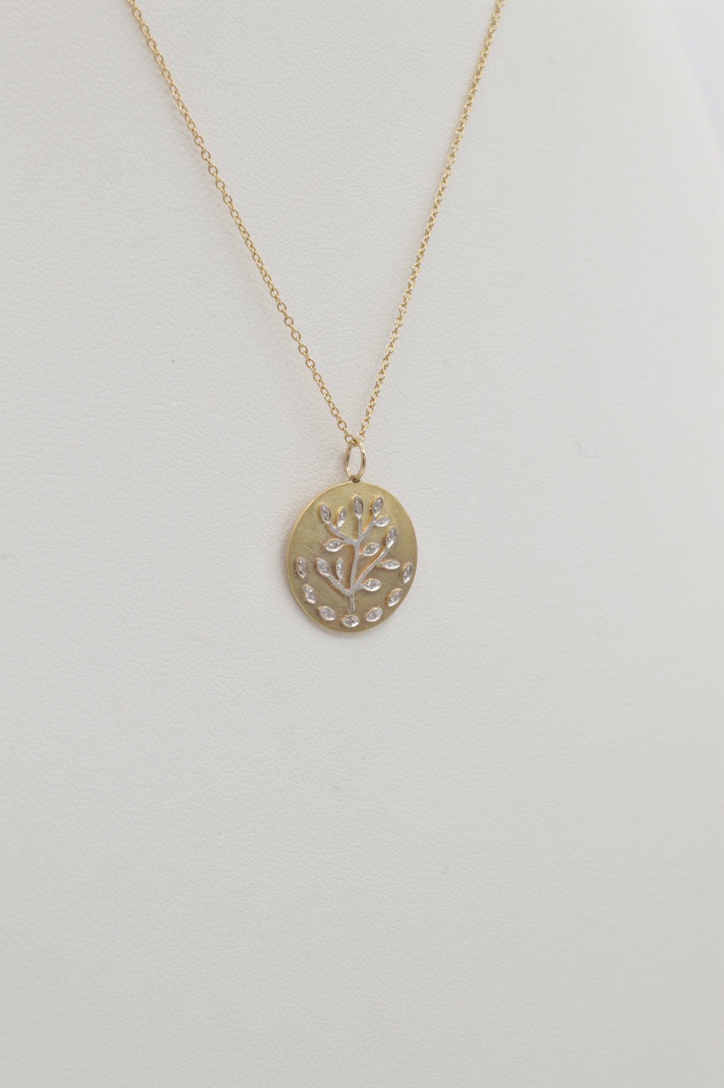 Tree of Life Charm, 14k