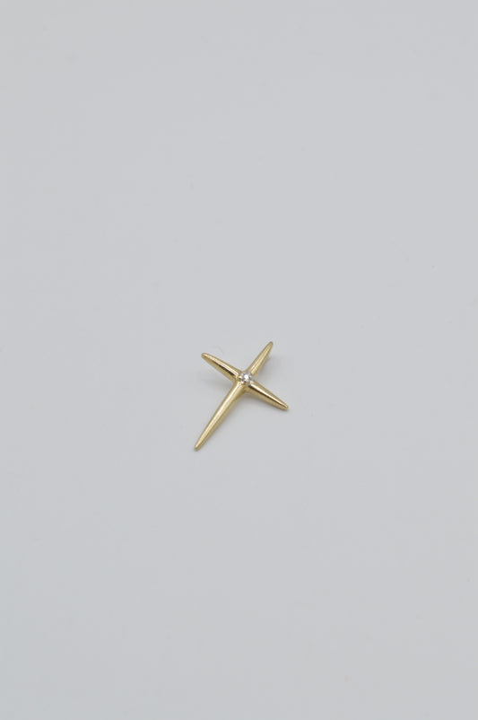 North Star Charm, 10k