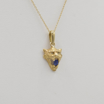 Tiger Sapphire Pendant