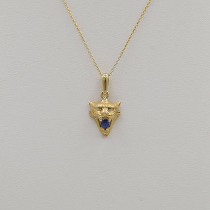 Tiger Sapphire Pendant