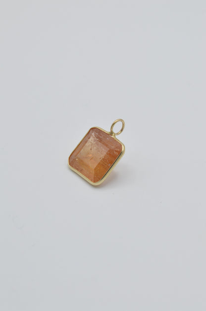 Citrine Chunk, 14k