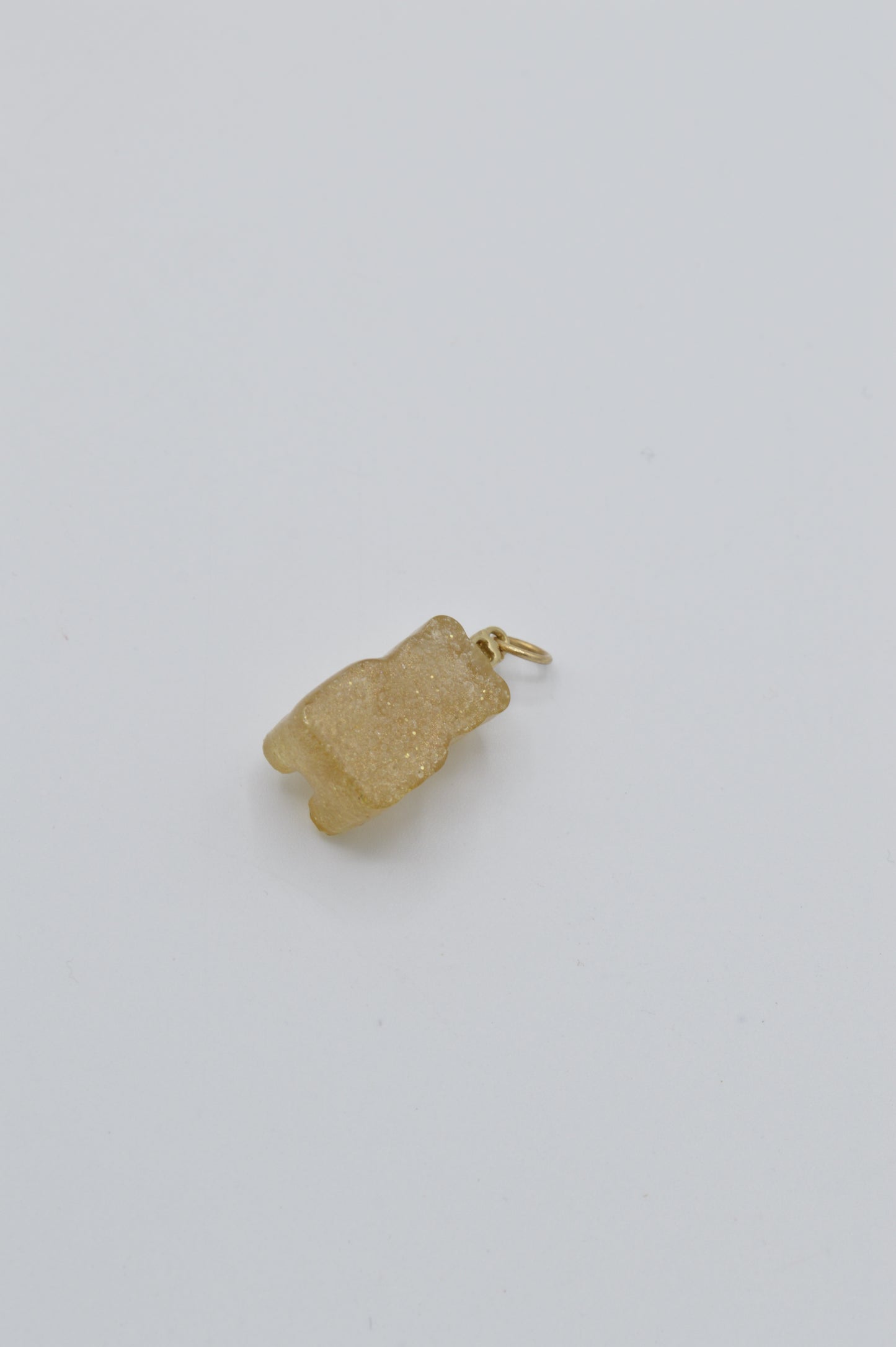 Glitter Gummy-Bear Charm, 14k