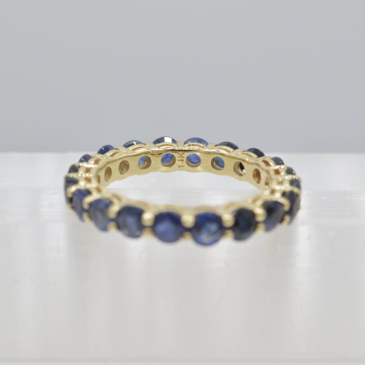 Sapphire Eternity Band, 14k