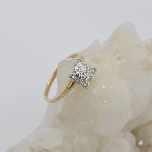 Mandala Engagement Ring