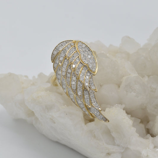 Diamond Wing Ring